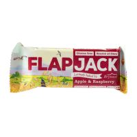 Flapjack ovesný malina-jablečná šťáva bezlepkový 80 g   BRYNMOR