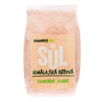 Sůl himálajská růžová jemná 500 g   COUNTRY LIFE