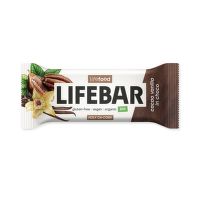 Tyčinka Lifebar kakaové boby s vanilkou 40 g BIO   LIFEFOOD