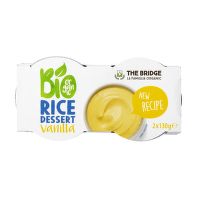 Dezert rýžový vanilka 2x130 g BIO   THE BRIDGE