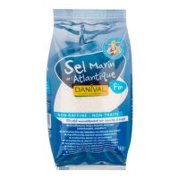 Sůl mořská jemná 1 kg   DANIVAL