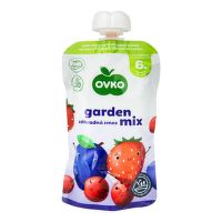 Příkrm ovocné pyré zahradní směs mix - kapsička 120 g   OVKO